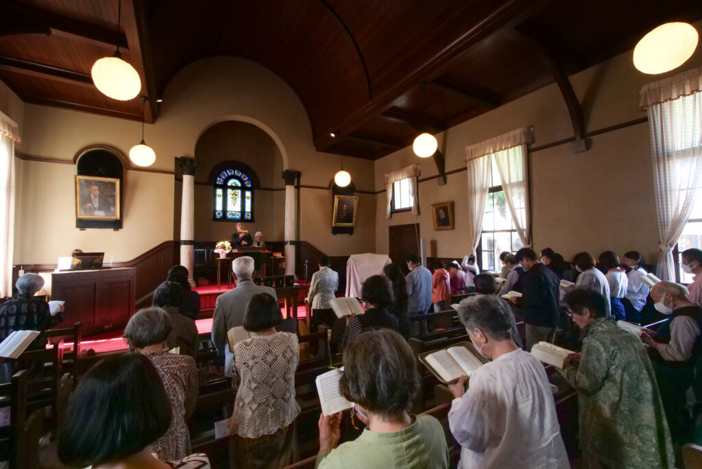 イースター礼拝の様子